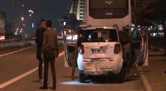İstanbul&#039;da şüpheli araç polisi alarma geçirdi