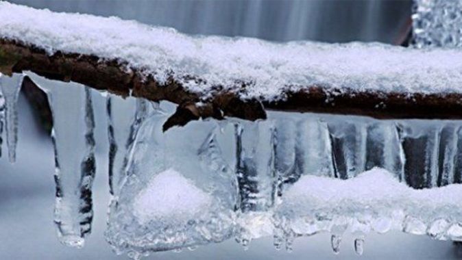 Meteorolojiden 5 ilde buzlanma ve don uyarısı