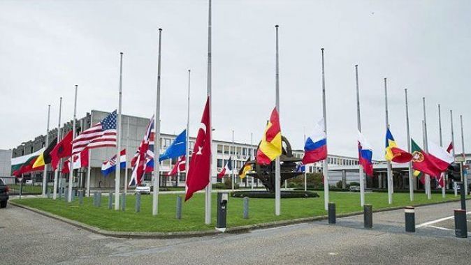 NATO&#039;da bayraklar yarıya indirilecek