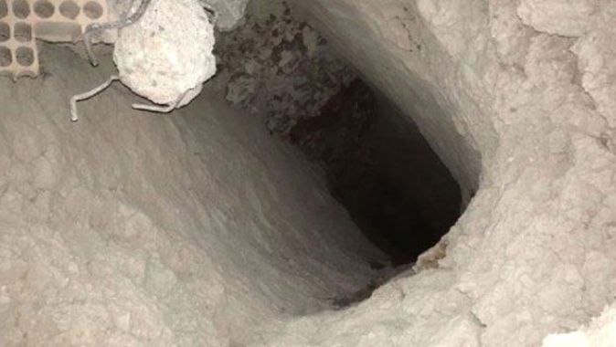 Nusaybin&#039;de tünelde silah ve mühimmat bulundu