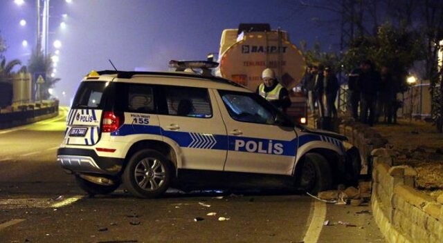 Polislerin şehit olduğu kazada, tanker sürücüsü tutuklandı