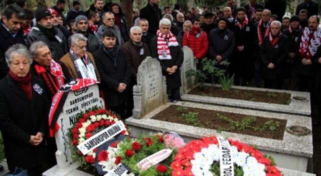 Samsunspor 1989&#039;daki kazada ölen teknik adam ve futbolcularını andı