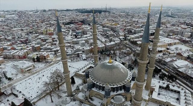 Selimiye Camisi&#039;ne ziyaretçi akını