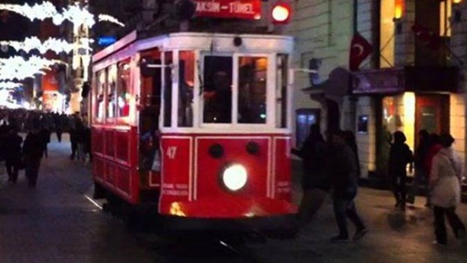 Taksim tramvay seferleri 6 ay boyunca yapılamayacak