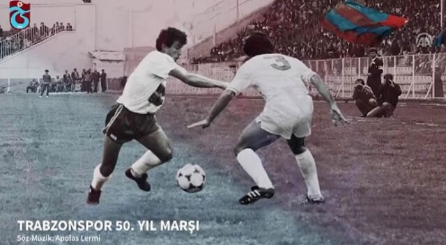 Trabzonspor&#039;a 50. yıl marşı