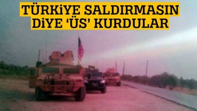 ABD, Türkiye saldırmasın diye Menbiç&#039;e üs kurdu