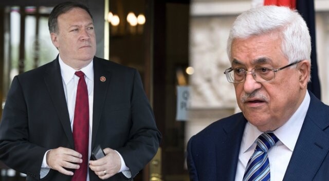 CIA Başkanı Pompeo ile Mahmud Abbas arasında gizli görüşme