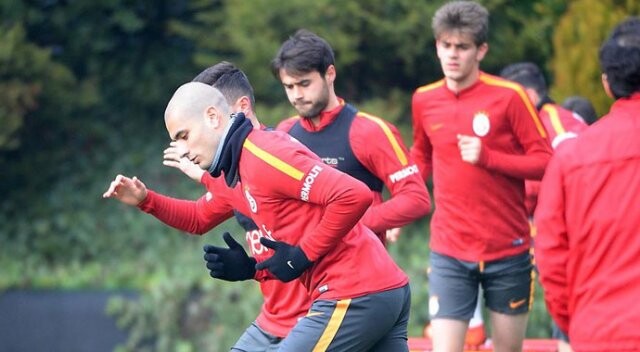Galatasaray Beşiktaş maçına hazırlanıyor