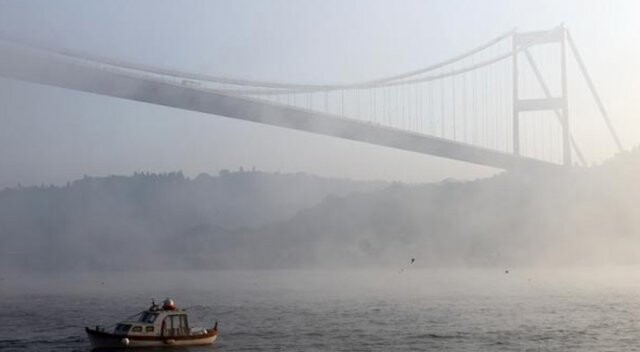 İstanbul&#039;da sis etkili oluyor