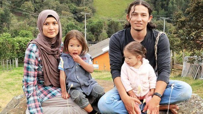 Kolombiyalı müslüman aile Türkiye&#039;yi seçti