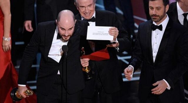 Oscar töreninde büyük skandal