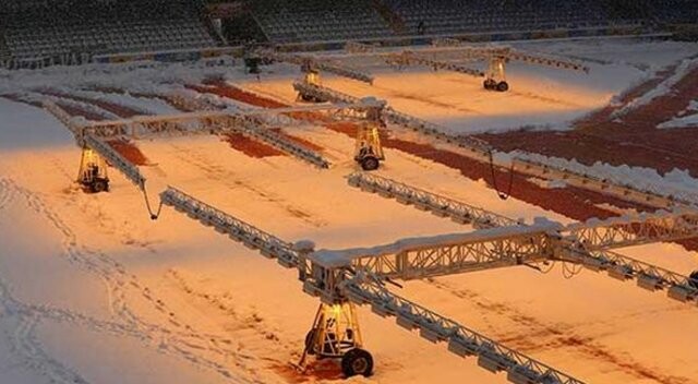 Rizespor&#039;un stadı, Galatasaray maçına yetiştirilmeye çalışılıyor