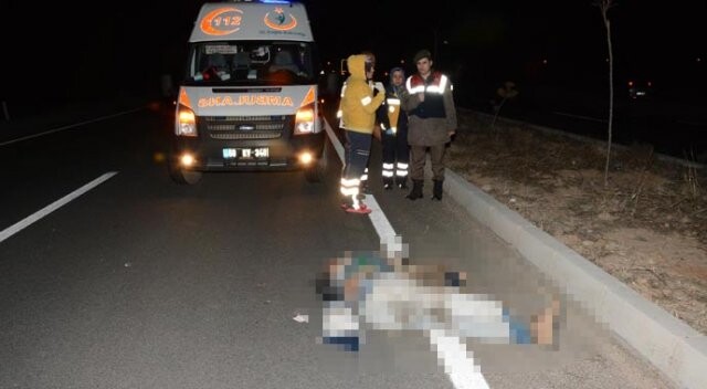 Aksaray&#039;da trafik kazası, 1 İranlı öldü