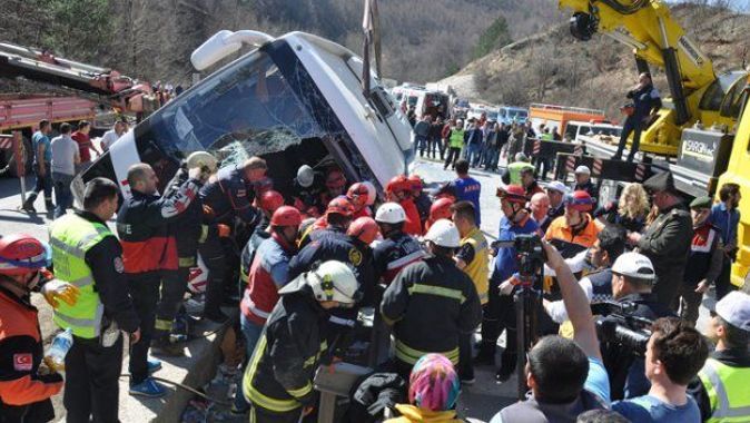 Bursa&#039;daki kazada ölenlerin kimlikleri belli oldu