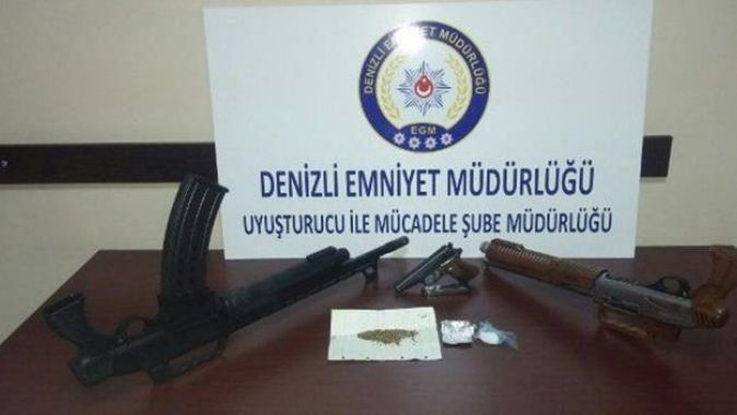 Denizli&#039;deki uyuşturucu operasyonunda 5 kişi tutuklandı