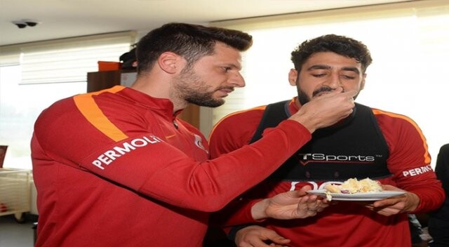 Galatasaray çift antrenman yaptı