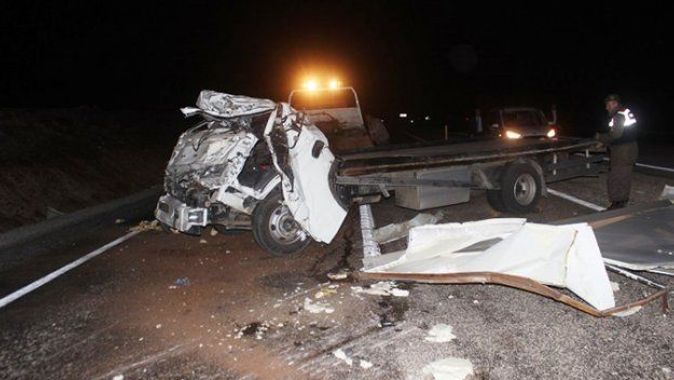 Gaziantep&#039;te trafik kazası: 1 ölü