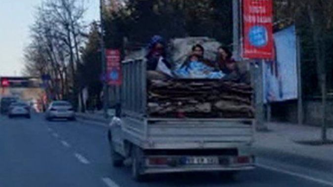 İstanbul trafiğinde tehlikeli yolculuk