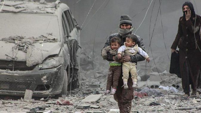 Katil Esad güçleri çocukları vurdu: 4 ölü