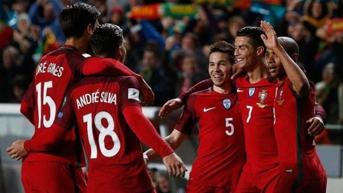 Portekiz&#039;den Macaristan ağlarına 3 gol