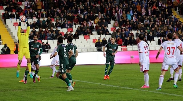 Sivasspor ile Atiker Konyaspor yenişemedi
