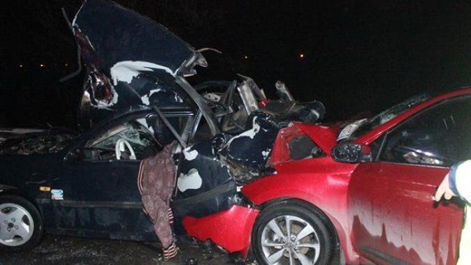TEM otoyolunda feci trafik kazası: 8 yaralı