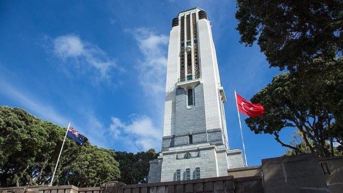 Yeni Zelanda&#039;da Türk Anıtı açıldı