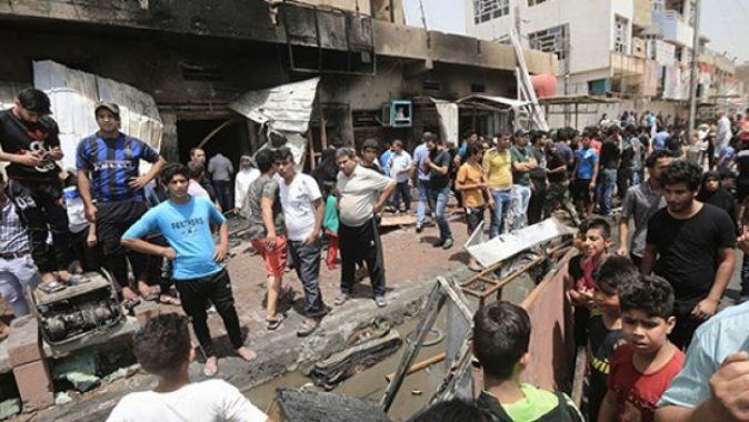 Bağdat&#039;ta bombalı araçla saldırı: 7 ölü