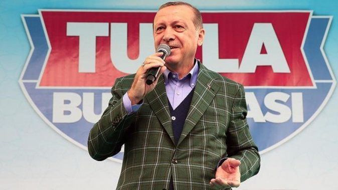 Cumhurbaşkanı Erdoğan İstanbul turunun ilk durağı Tuzla’da konuştu