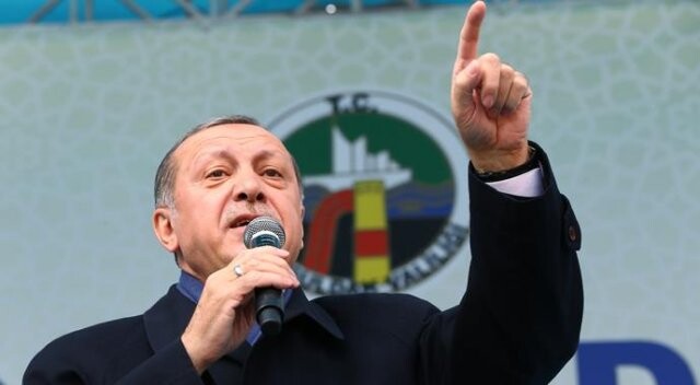Cumhurbaşkanı Erdoğan, Zonguldak&#039;ta konuştu