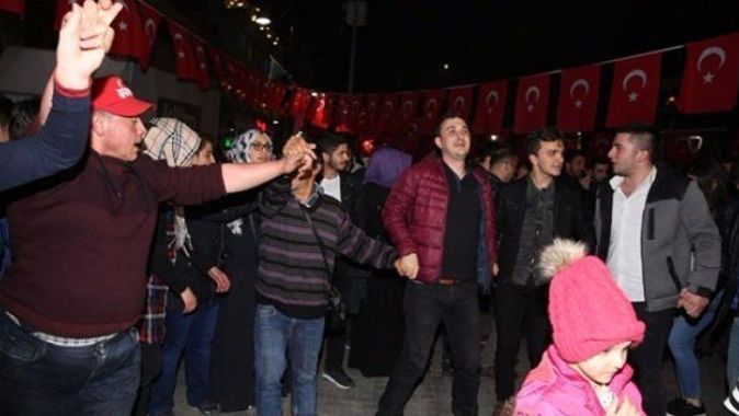 Erdoğan&#039;ın memleketinde büyük coşku!