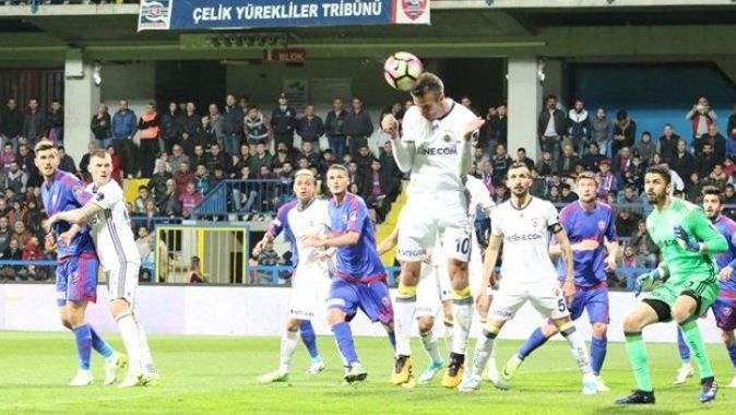 Fenerbahçe Karabük&#039;ü deplasmanda mağlup etti