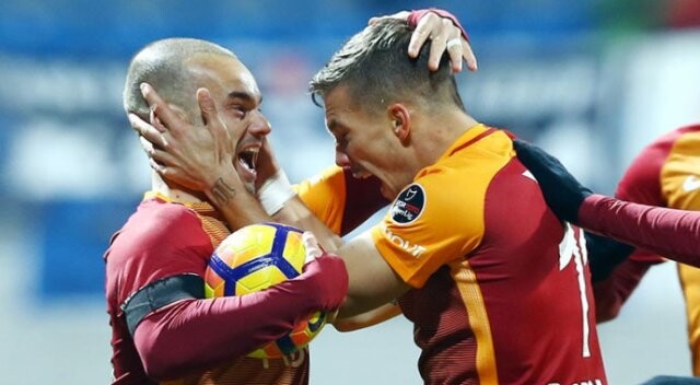 Galatasaray&#039;da Sneijder ve Podolski belirsizliği