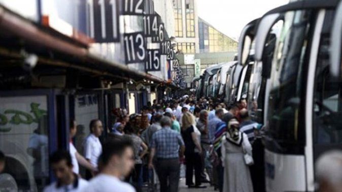 İstanbul otogarında referandum yoğunluğu yaşanıyor
