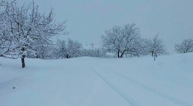 İzmir’e kar sürprizi