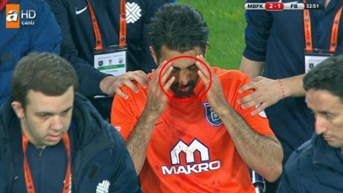 Medipol Başakşehir&#039;de Mahmut Tekdemir&#039;in burnu kırıldı