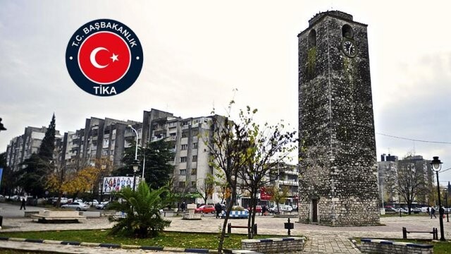 TİKA Karadağ&#039;da tarihi saat kulesini restore edecek