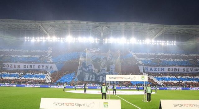 Trabzon&#039;da seyirci rekoru