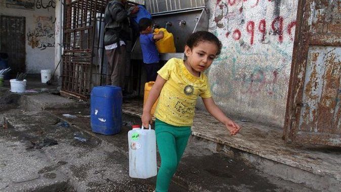 &#039;Gazze&#039;de çocuklar abluka yüzünden zehirleniyor&#039;