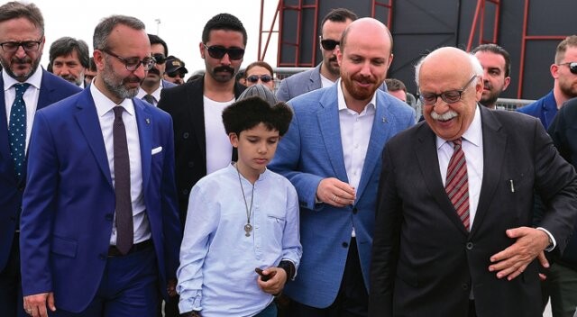 Bakan Nabi Avcı ve Bilal Erdoğan festival alanını gezdi