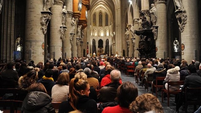 Belçika&#039;daki Hristiyanlardan Müslümanlara destek