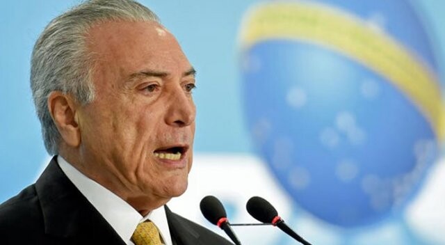 Brezilya Devlet Başkanı Temer hakkında soruşturma izni
