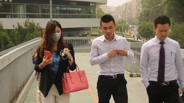 Çin&#039;de hava kirliliği tehlikeli boyutlarda