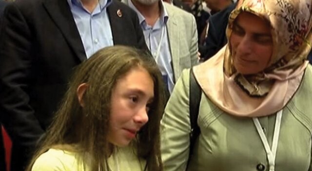 Cumhurbaşkanı Erdoğan’ı görmek için dakikalarca ağladı