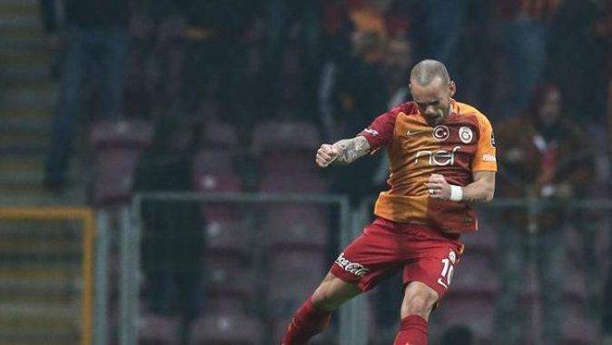 Galatasaray&#039;da son söz Sneijder&#039;in