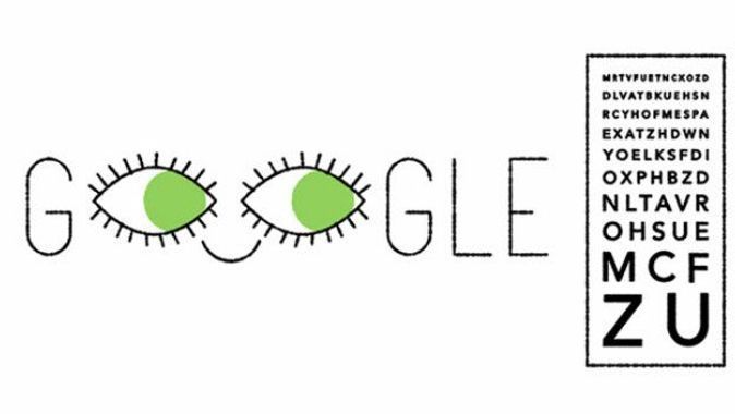 Google&#039;dan göz testi doodle&#039;ı (Ferdinand Monoyer kimdir?)