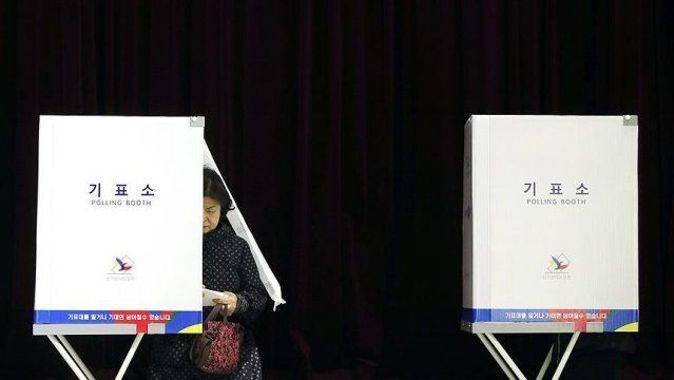 Güney Kore devlet başkanını seçiyor