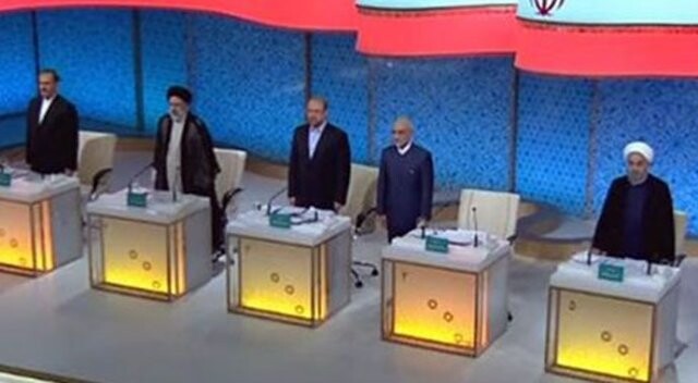 İran&#039;da, Cumhurbaşkanı adayları karşı karşıya geldi