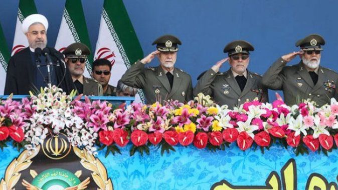 İran ordusundan Ruhani&#039;ye tepki