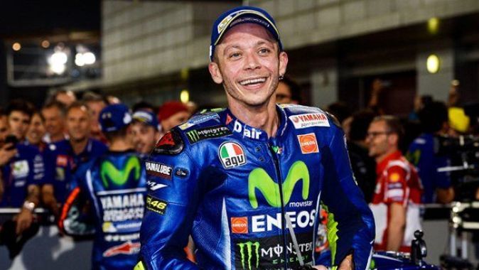 Kaza yapan efsane motosikletçi Valentino Rossi, hastaneye kaldırıldı